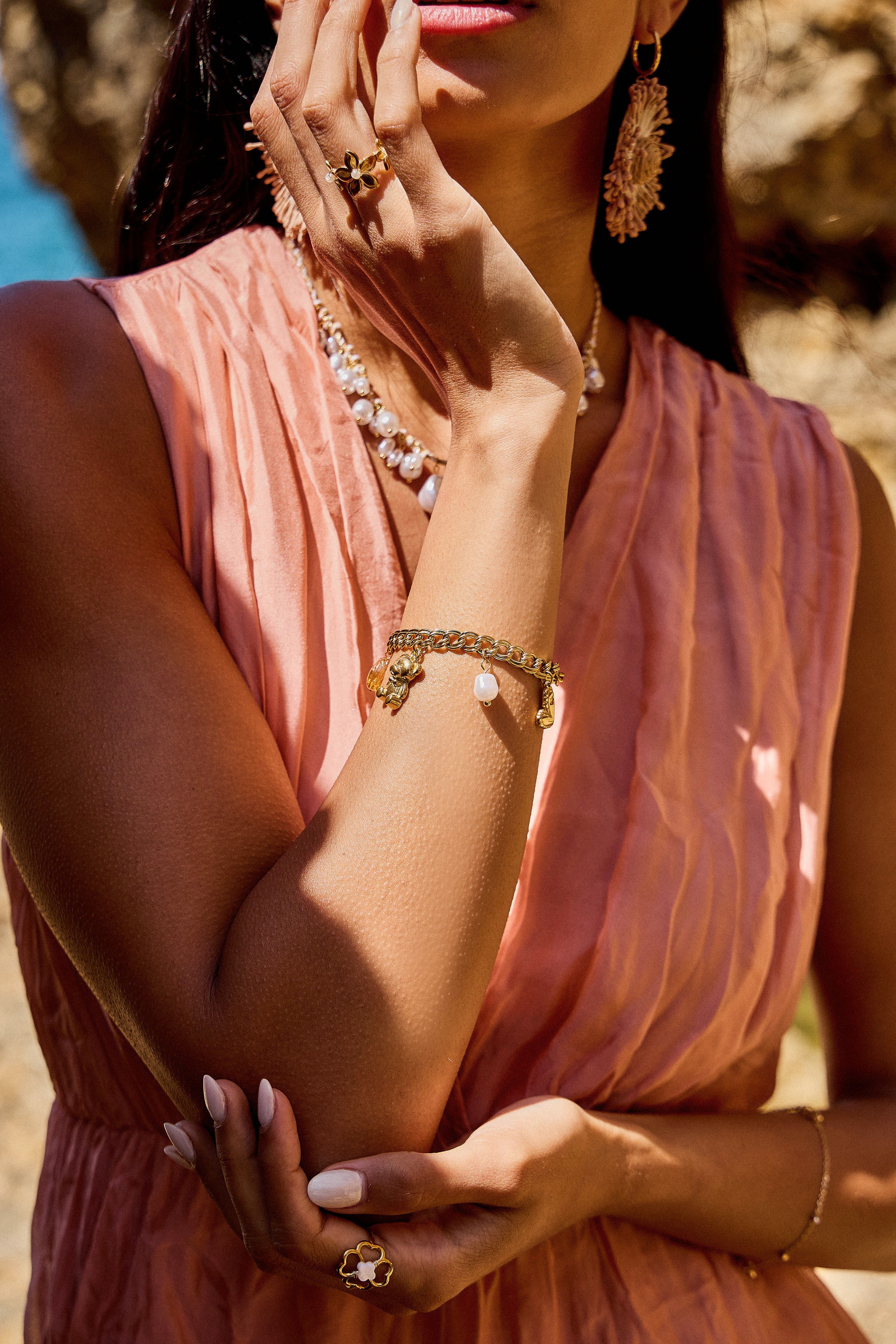 Bracelet “Sweet Charms” – Acier Inoxydable