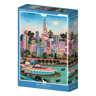Puzzle 1500 Pièces - Chicago