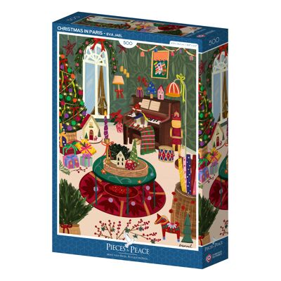 Puzzle 500 Pièces - Christmas in Paris
