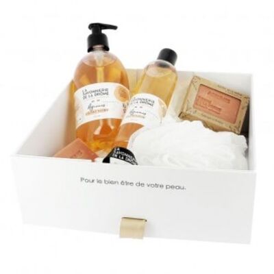 Citrus Gift Set Hand Wash 500ml / Shower 250ml / Perfumed Soap 100gr / Eau de Toilette 50ml / Shower Flower
