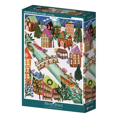 Puzzle 1000 Pièces - Le Village Pain d'Epice