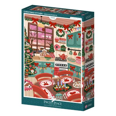 Puzzle 1000 Pièces - La Cuisine de Noël