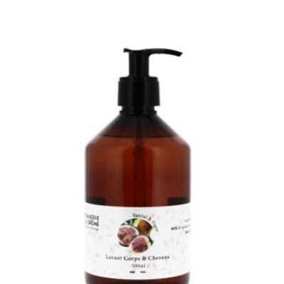 Lavant Corps & Cheveux Santal & Figue 500ml