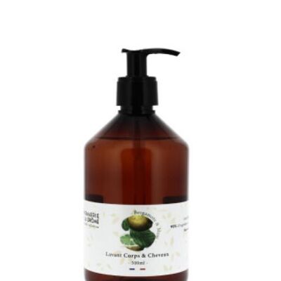 Bergamot & Musk Body & Hair Wash 500ml