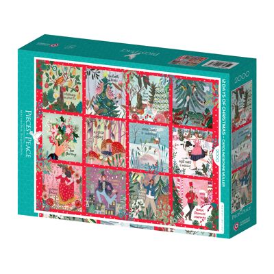 2000 Piece Puzzle - 12 Days of Christmas