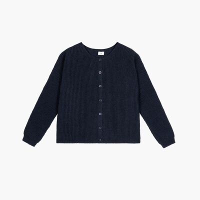 Cardigan blu navy LARAMIS