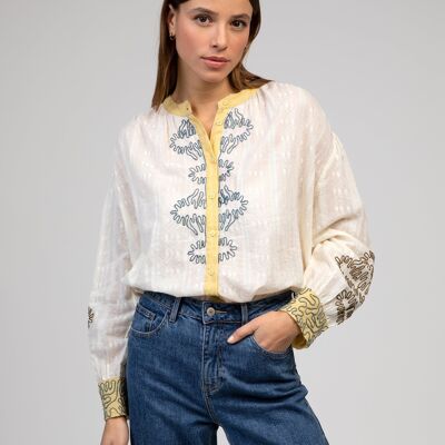 CHEMISE SISKA ecru