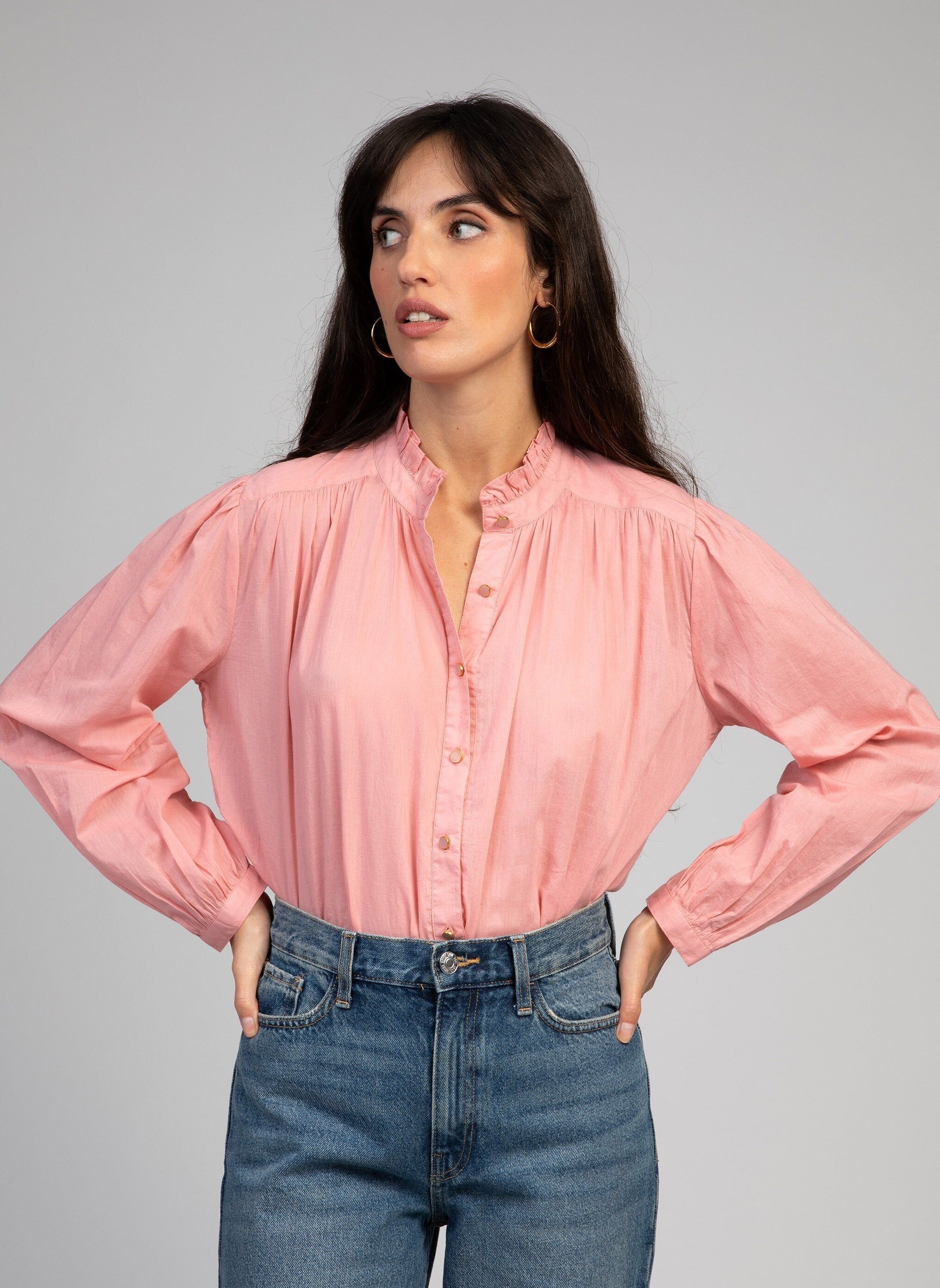 Camicia rosa SAMINY