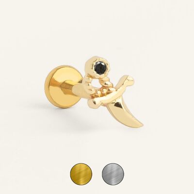 Esme piercing daga - negro