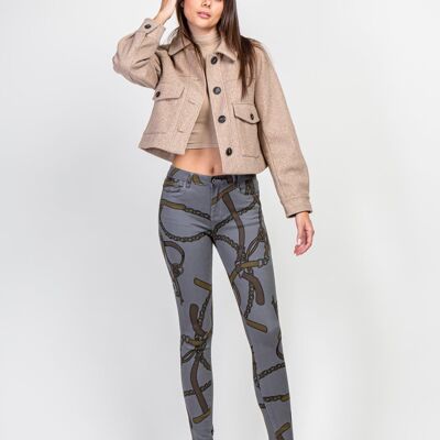 Cavalier print trousers - Halter