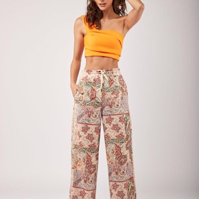 Pantaloni leggeri a gamba larga - Assia