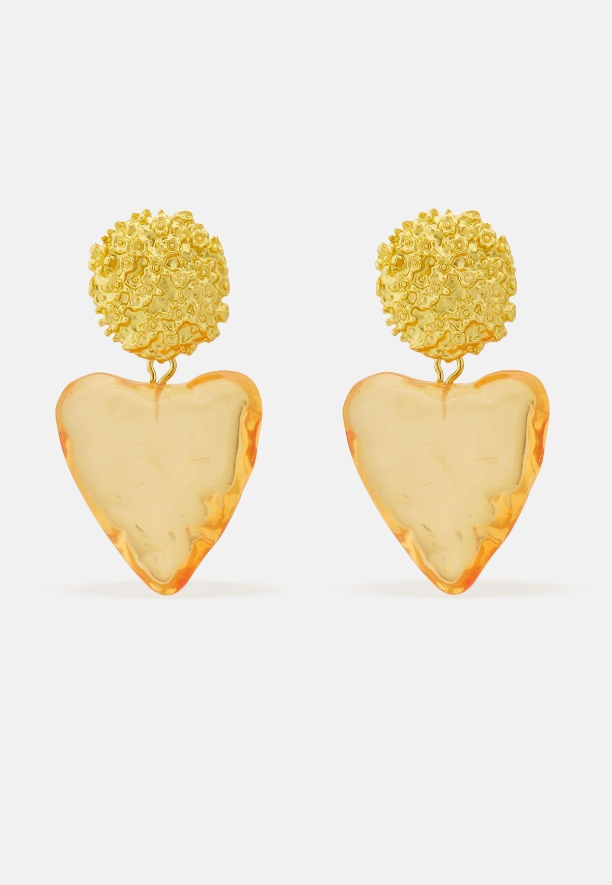 Pendientes Fina Naranja