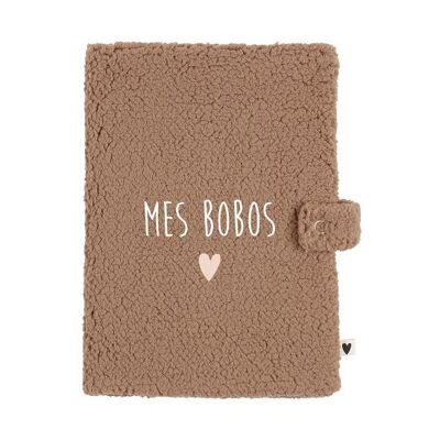 Protège carnet de santé moumoute cacao