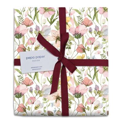 Papel de regalo Spring Flowers - Pepa Paper