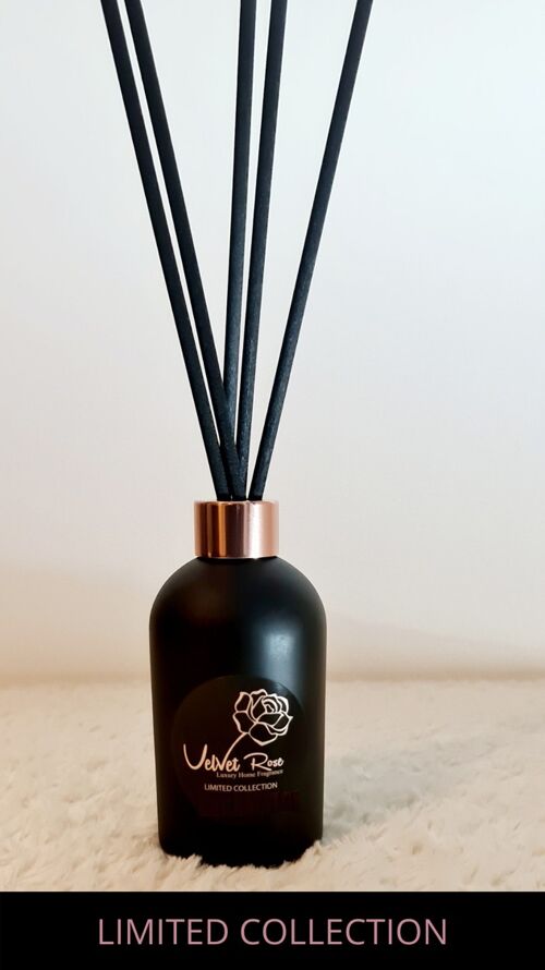 LIMITED COLLECTION | 225ML Luxury Diffuser, BLACK, AVAILABLE IN 22 SCENTS