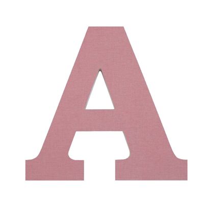20CM Vintage Pink Letter