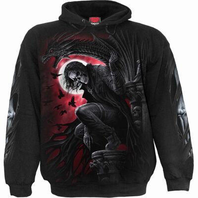NIGHT STALKER - Sweat à capuche Noir
