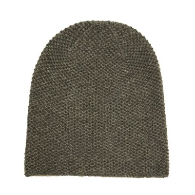 Beanie Soldeau a grana di riso pesante Thunder Grey