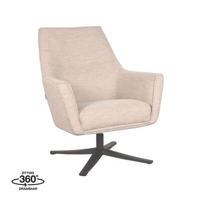 Fauteuil Furnlive Tod - Naturel - Boucle