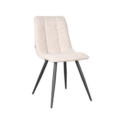 Furnlive Dining chair Jelt - Natural - Boucle