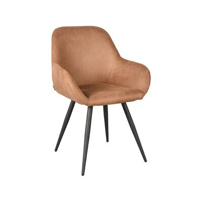 Furnlive Dining Chair Fender - Cognac - Microfiber
