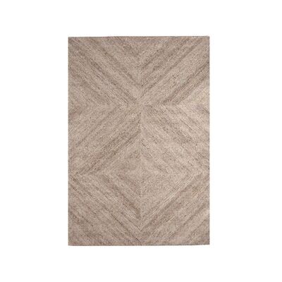 Furnlive Rugs Blendy - Taupe - Wool - 160x230 cm