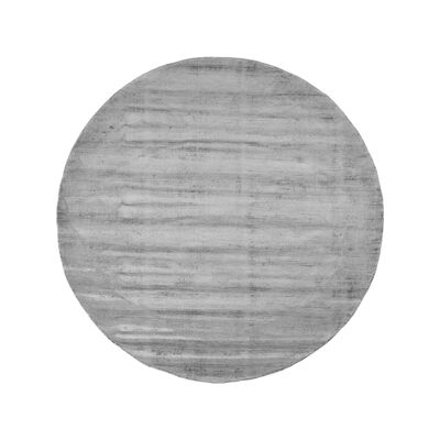 Furnlive Rugs Velvy - Grey - Synthetic - 200 cm - Round