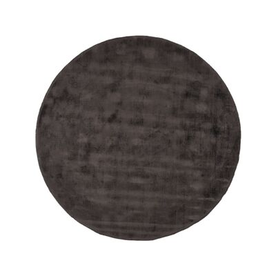 Furnlive Carpets Velvy - Anthracite - Synthetic - 200 cm - Round
