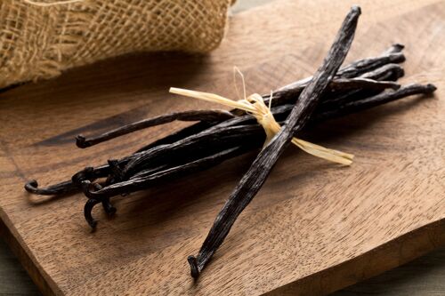 10 x Organic Gourmet Vanilla Beans 18cm