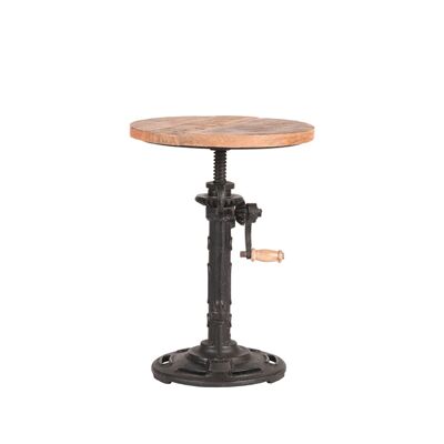 Furnlive Stool Gautan - Rough - Mango wood