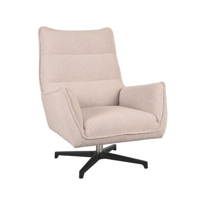 Fauteuil Furnlive Rodia - Naturel - Boucle