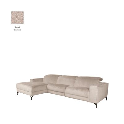 Divano Furnlive Reza - Naturale - Boucle - LC Sinistro