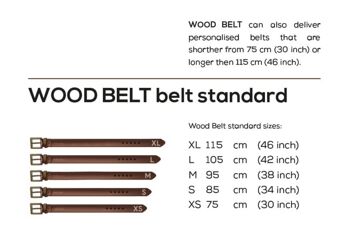 Ceinture en bois Simple Clever 406 4