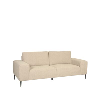 Banquette Furnlive Ferraro - Sable - Tissu - 3 places