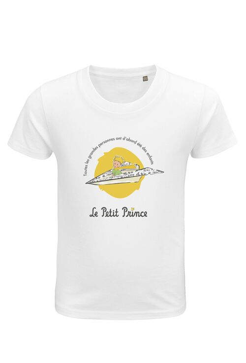 Teeshirt blanc " Paper plane "