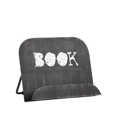 Furnlive Cookbook Stand - Black - Metal