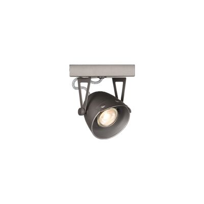 Furnlive Spot Cap led - Grey - Metal - 1 Light