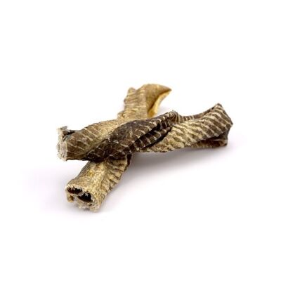 Small Fish Skin Twirls for Dogs - Natural Dog Chews