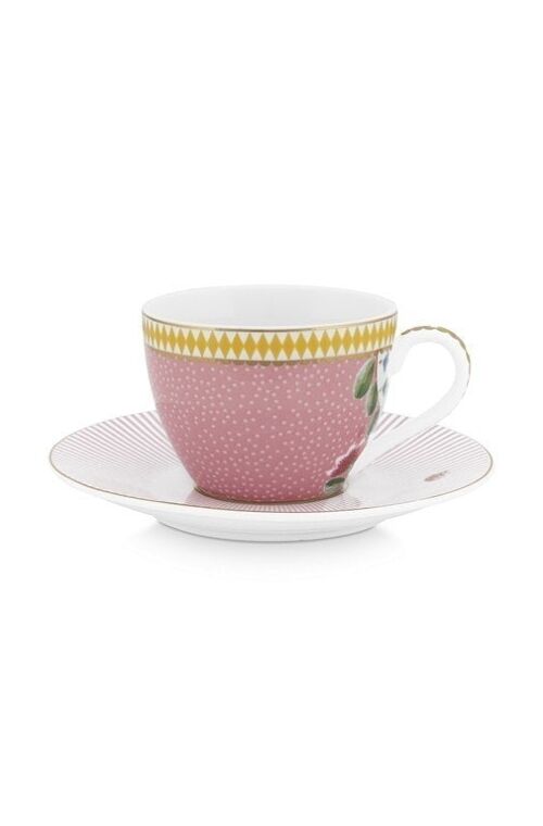 PIP - Paire tasse café La Majorelle Rose 120ml