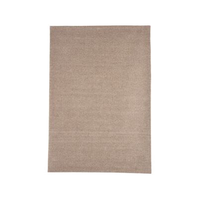 Furnlive Vloerkleden Wolly - Taupe - Wol - 160x230 cm