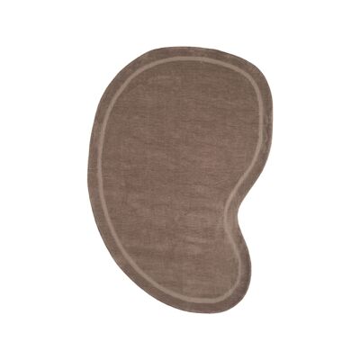 Furnlive Vloerkleden Mody - Taupe - Synthetisch - 160x230 cm