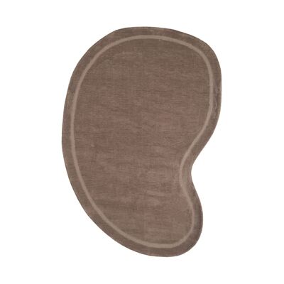Furnlive Vloerkleden Mody - Taupe - Synthetisch - 200x300 cm