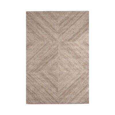 Furnlive Vloerkleden Blendy - Taupe - Wol - 200x300 cm