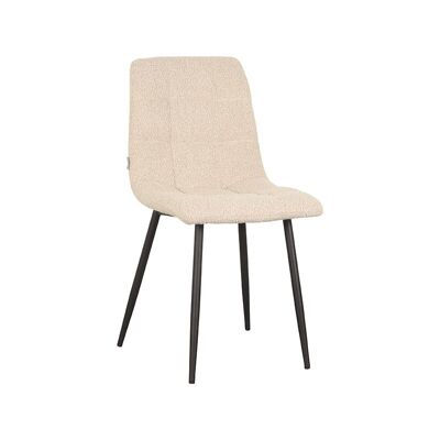 Furnlive Dining chair Juul - Sand - Boucle