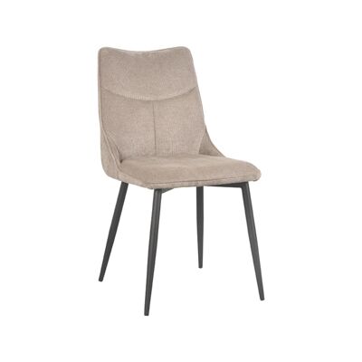 Furnlive Dining chair Riv - Clay - Synthetic