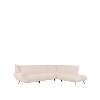 Furnlive Canapé Pesaro - Naturel - Boucle - Droite