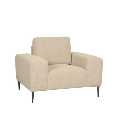 Banquette Furnlive Ferraro - Sable - Tissu - 1 place