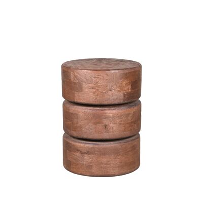 Table d'appoint Milly de Furnlive - Espresso - Bois de manguier