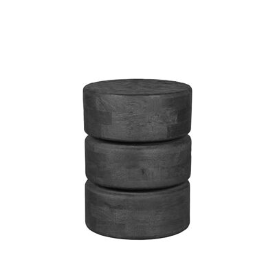 Table d'appoint Milly de Furnlive - Noire - Bois de manguier