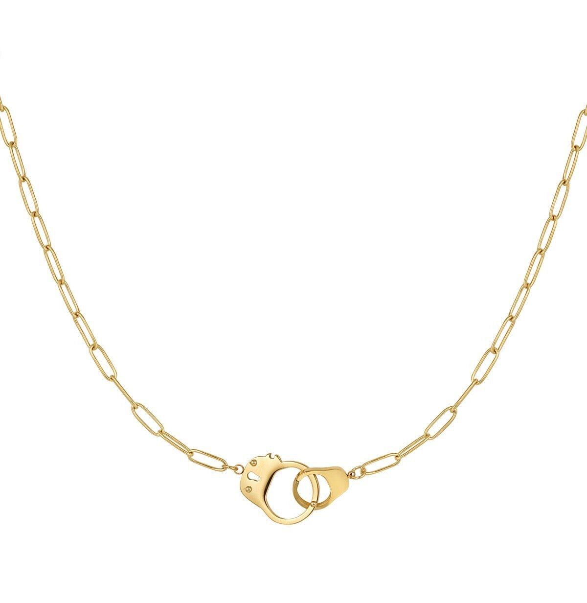 Collana Rianna, acciaio inossidabile (placcato oro)